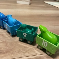 お値下げ！超美品▼機関車トーマス 学研 きかんしゃトーマス 10までつなげて(対象年齢：2歳以上)の画像