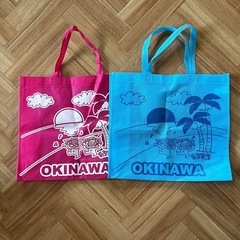 7月上旬まで⭐︎ 沖縄 トートバッグ 2枚 セットの画像