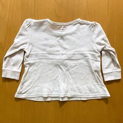【春・秋】【80】【オシュコシュ】長袖カットソー　花の画像