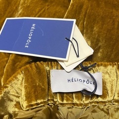 新品！　HELIOPOLE　ベロアパンツの画像