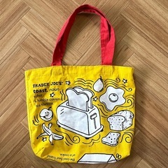 7月上旬まで⭐︎ Trader Joe’sトレーダージョーズ ワッフル トースト トートバッグの画像