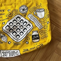 7月上旬まで⭐︎ Trader Joe’sトレーダージョーズ ワッフル トースト トートバッグの画像