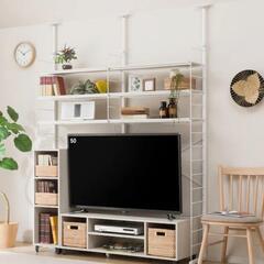 ニトリ 突っ張り壁面収納 Nポルタの画像