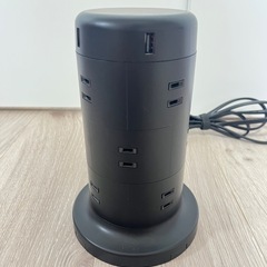 エレコム 電源タップ タワー型 延長コード
