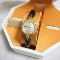 OMEGA　レディマチック　自動巻き　40ミクロン金張り 腕時計