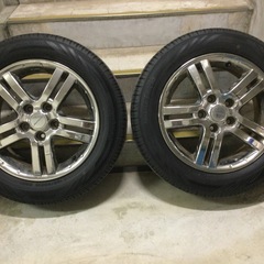 日産純正　アルミ　タイヤセットの画像