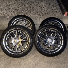 タイヤ215/45R17  原付との交換🉑