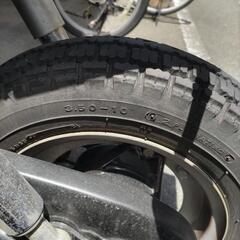 原付のタイヤ前後交換