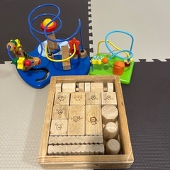 おもちゃ 積み木 ルーピングコースター 知育玩具 赤ちゃん ベビー