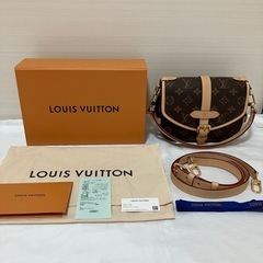 美品　定価41万５千8百円　Louis Vuitton ソミュールbb ショルダーバッグ ブラウンの画像