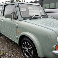 日産パオ車検令和9年3月まで、7.9万km台　走行可能
