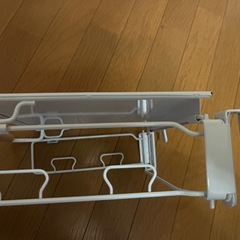 折りたたみキッチン補助テーブル　ふきん掛け付きの画像