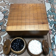 レトロな囲碁セットの画像