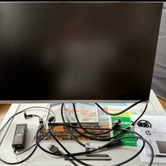 HP 27インチ モニターの画像
