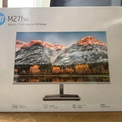 HP 27インチ モニターの画像