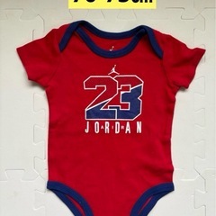 新品未使用　50-70㎝ NIKE ジョーダン　ロンパース　4枚セットの画像