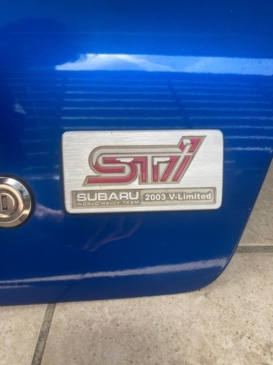 引取り限定 WRX GDB GDA インプレッサ 純正 トランク リアウイング