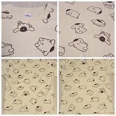 POMPOMPURIN 半袖Tシャツ M アニメキャラクター プリントの画像