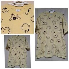 POMPOMPURIN 半袖Tシャツ M アニメキャラクター プリントの画像
