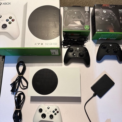 XboxSeriesS 512GBとpowerAコントローラー