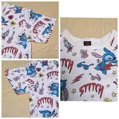 BABYDOLL キッズ 子供 Tシャツ F フリー スティッチ ディズニーの画像