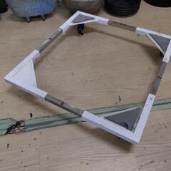 使用感あり　洗濯機 ラック　嵩上げ