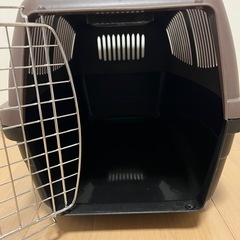 ペッツワン ハードキャリー M ブラウンの画像