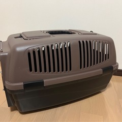ペッツワン ハードキャリー M ブラウンの画像