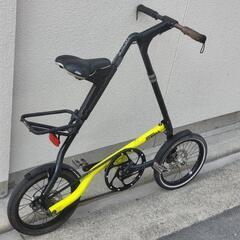 STRiDA 5.0 JP イエローxブラック♪カスタム♪ストライダの画像