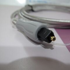 🔶光デジタルケーブル🔶　１ｍ　未使用品　テレビにスピーカーを接続する場合に便利の画像