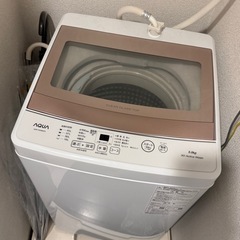【2023年購入】AQUA 洗濯機 5kg｜美品・引き取り限定（両国周辺）の画像