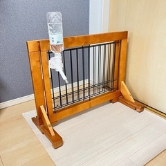 ペット用柵　水飲み用具付き