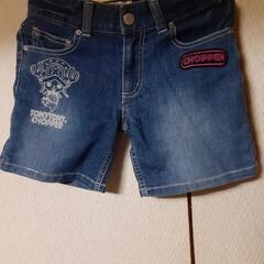 デニムショートパンツ　❰キッズ❱ (ONE PIECE チョッパ...