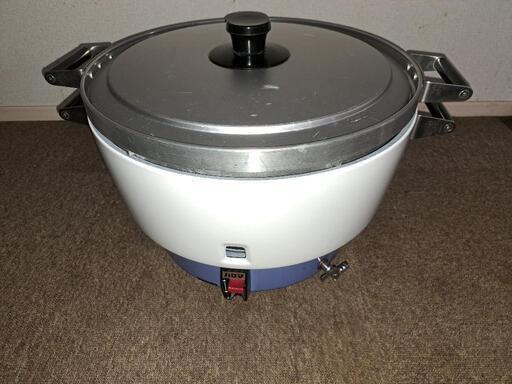 パロマ 大容量炊飯器 調整可能 LPガス 6L/3.3升 大人数炊き/保温