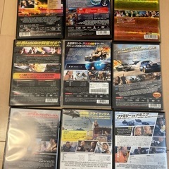 洋画DVDワイルドスピード9枚セット　12の画像