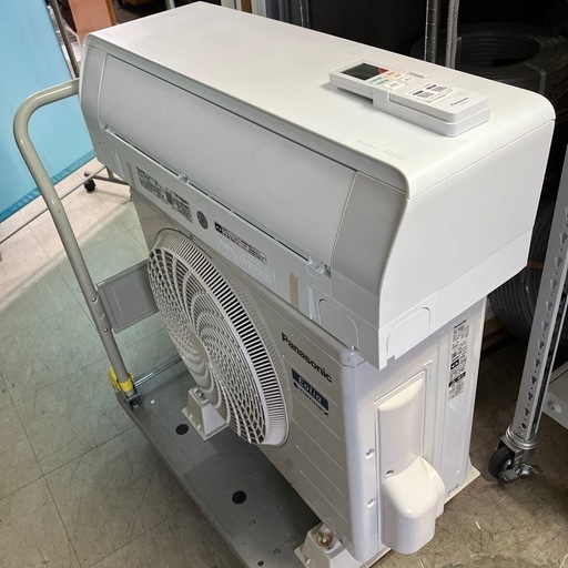 取付込、保証付、パナソニック2023年2.2KW6畳用
