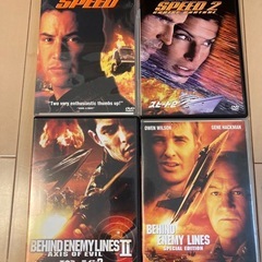 洋画DVD スピード　エネミーライン　4枚セット　16