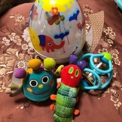 赤ちゃんのおもちゃセット
