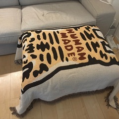 IKEA イケア　KIVIK シーヴィク　3人掛け　専用シーヴィク　オットマン　付き　の画像