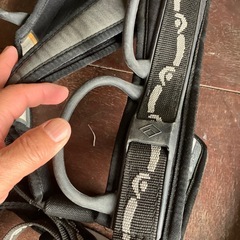 ブラックダイヤモンドクライミング用ハーネスの画像