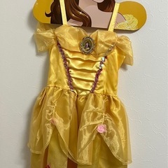 【国内販売正規品】 ディズニー プリンセス おしゃれドレス ベル 100cm-110cmの画像