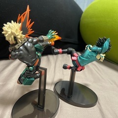 緑谷出久　爆豪勝己　フィギアの画像
