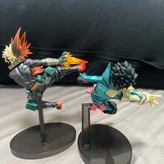 緑谷出久　爆豪勝己　フィギアの画像