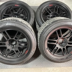 ENKEI RPF1 18インチ 10.5j+15 4本(ホイー...