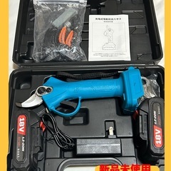 値下げしました　新品未使用　電動ハサミ 充電式 剪定はさみ ブラ...
