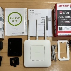 BUFFALO WXR-1900DHP3 & I-O DATA ...