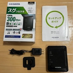BUFFALO WXR-1900DHP3 & I-O DATA WN-G300R3 無線LANルーターの画像