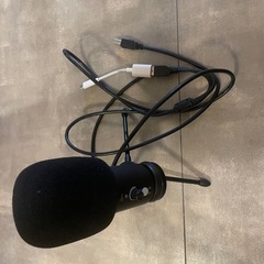 美品yopin コンデンサーマイクセット　タイプC変換ケーブル付きの画像