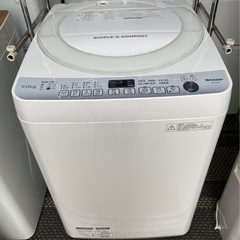 名古屋市内配達設置込みシャープ全自動洗濯機7.0kg