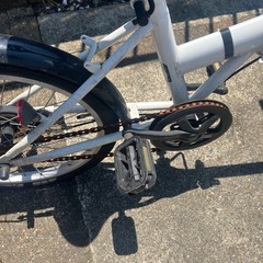 【受付終了】ARCHNESS 折り畳み自転車　白の画像